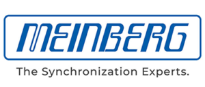 Meinberg Logo with tagline reading The Synchronisation Experts